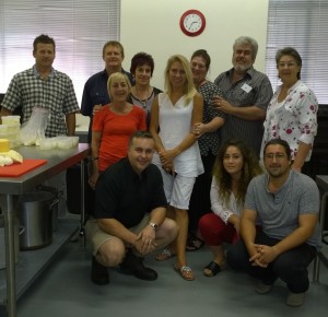 Cheese Making Course Jan 2016 Attendees