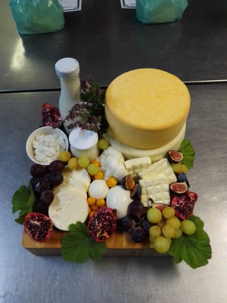 Cheeses made on our course :-)